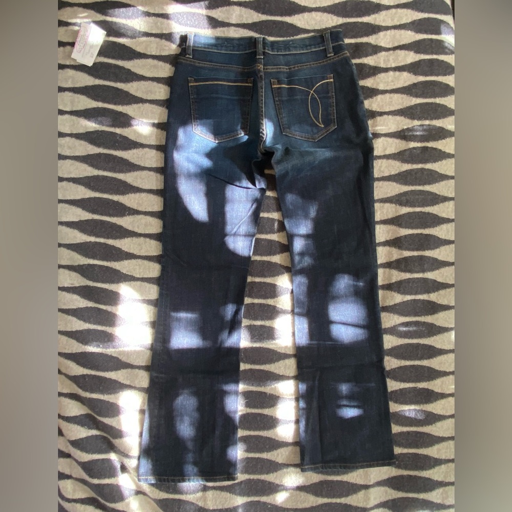 Edun Medium Wash Flare Jeans - Picture 13 of 14